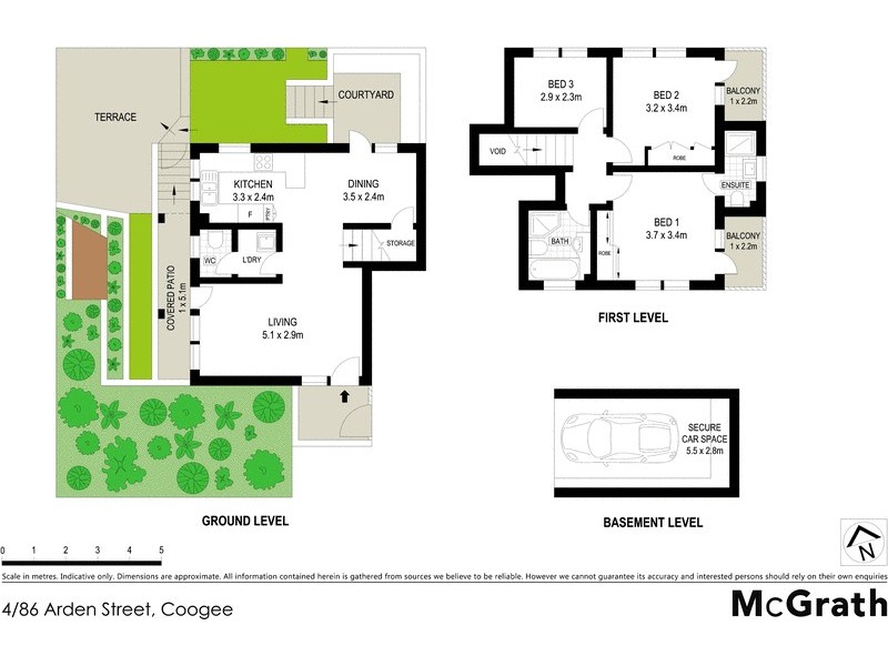 4/86 Arden Street, Coogee NSW 2034 Floorplan
