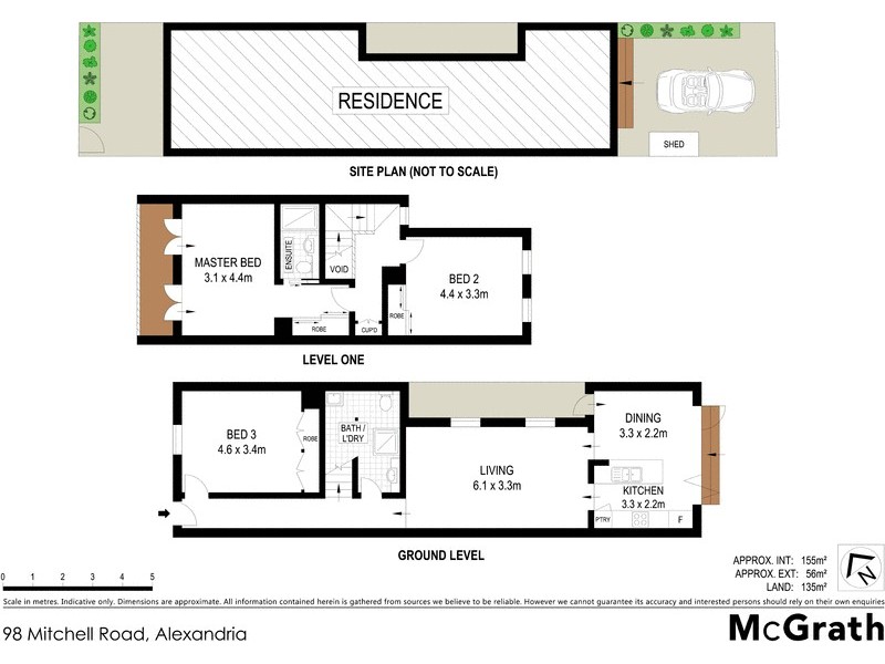98 Mitchell Road, Alexandria NSW 2015 Floorplan