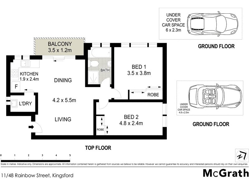 11/48 Rainbow Street, Kingsford NSW 2032 Floorplan