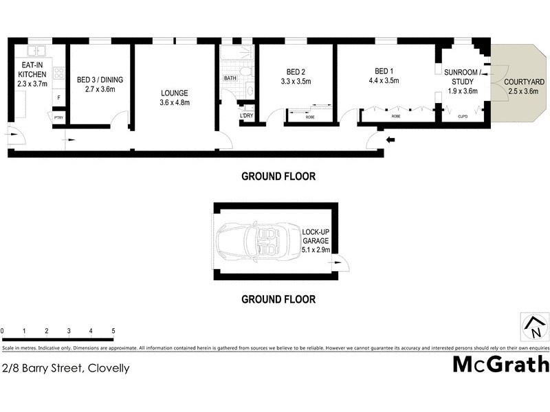 2/8 Barry Street, Clovelly NSW 2031 Floorplan