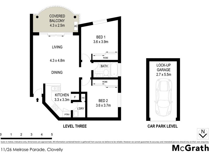 11/26 Melrose Parade, Clovelly NSW 2031 Floorplan