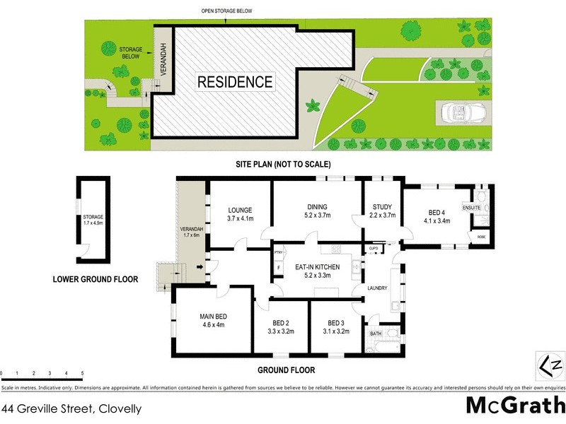 44 Greville Street, Clovelly NSW 2031 Floorplan