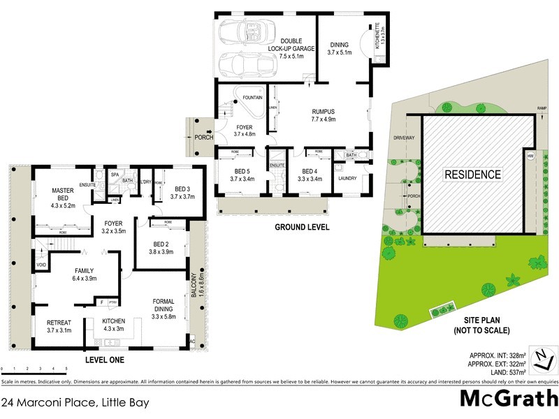 24 Marconi Place, Little Bay NSW 2036 Floorplan
