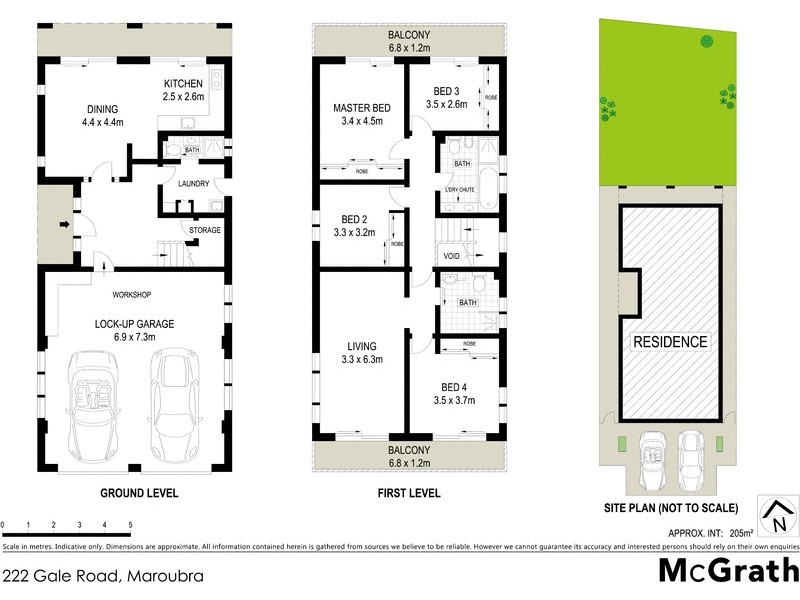 222 Gale Road, Maroubra NSW 2035 Floorplan