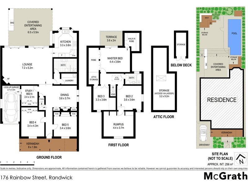176 Rainbow Street, Randwick NSW 2031 Floorplan