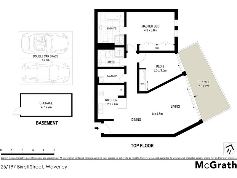 25/197 Birrell Street, Waverley NSW 2024 Floorplan
