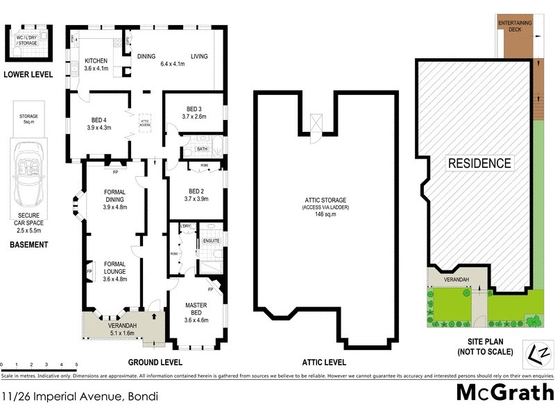 11/26 Imperial Avenue, Bondi NSW 2026 Floorplan