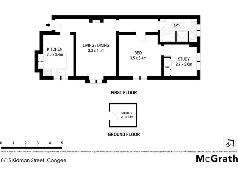 8/15 Kidman Street, Coogee NSW 2034 Floorplan