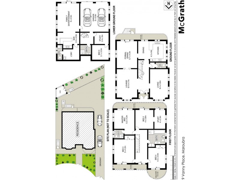 9 Vanny Place, Maroubra NSW 2035 Floorplan