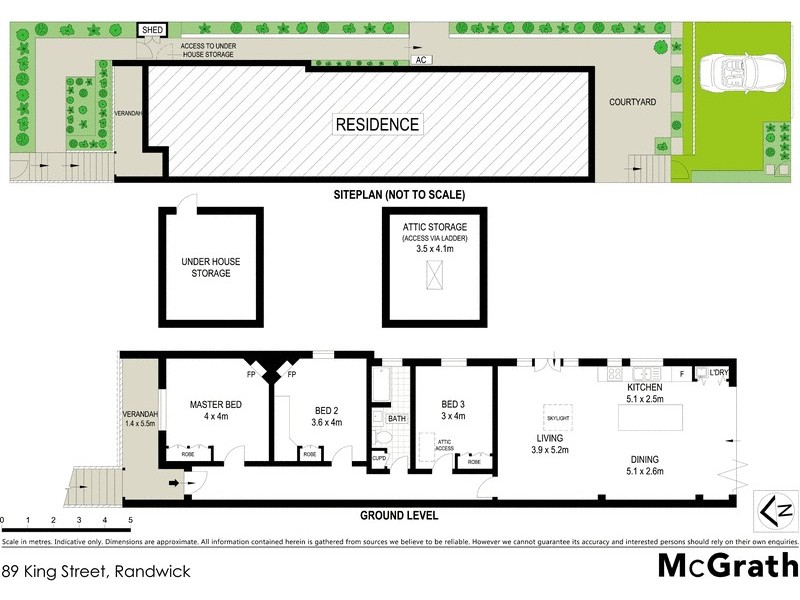 89 King Street, Randwick NSW 2031 Floorplan