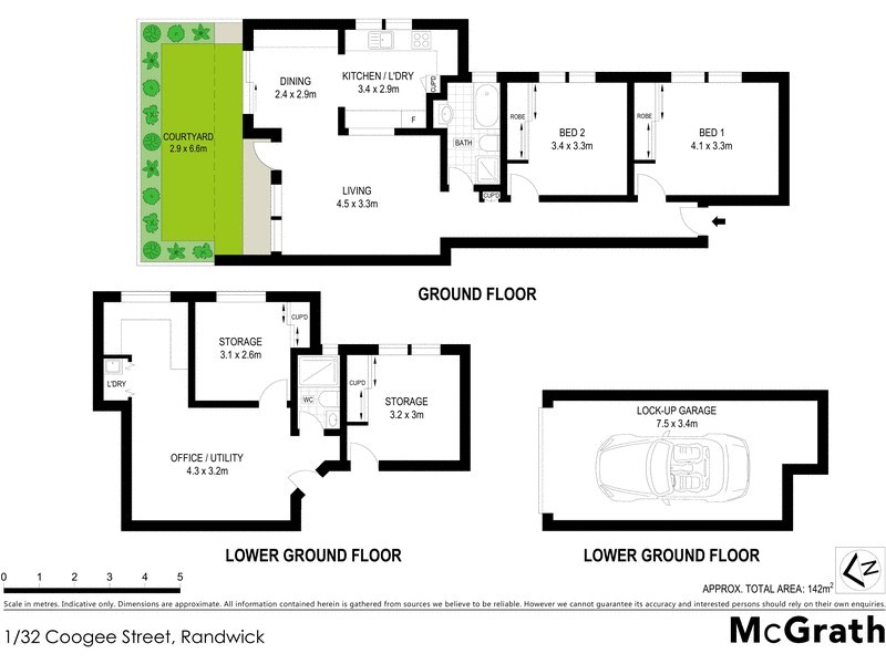 1/32 Coogee Street, Randwick NSW 2031 Floorplan