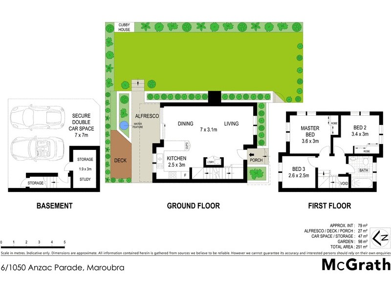 6/1050 Anzac Parade, Maroubra NSW 2035 Floorplan