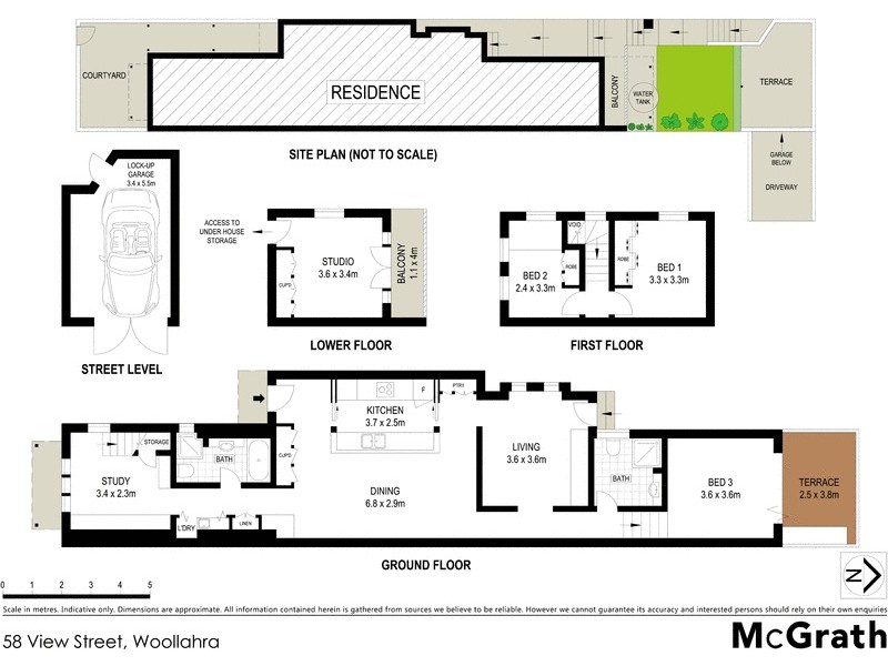 58 View Street, Woollahra NSW 2025 Floorplan