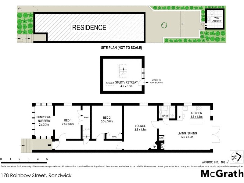178 Rainbow Street, Randwick NSW 2031 Floorplan