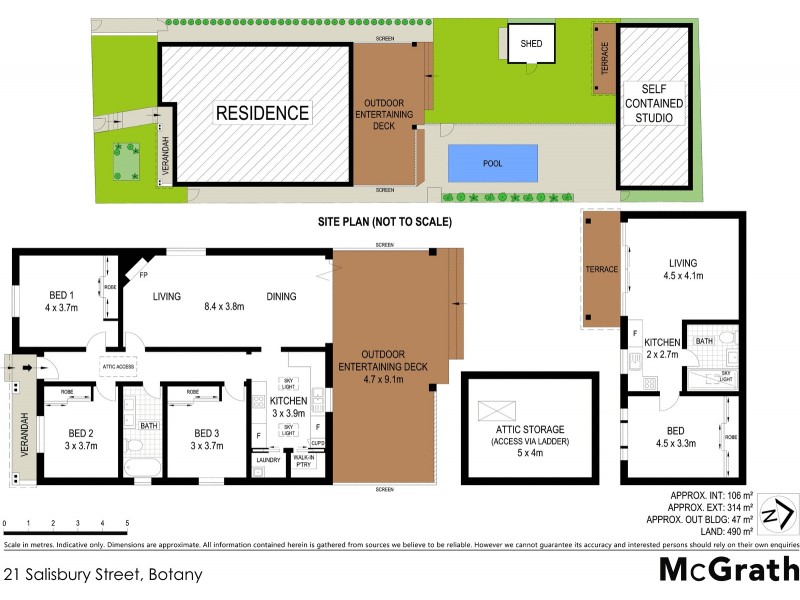 21 Salisbury Street, Botany NSW 2019 Floorplan