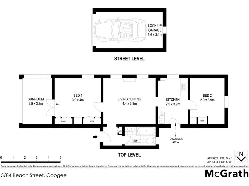 5/84 Beach Street, Coogee NSW 2034 Floorplan