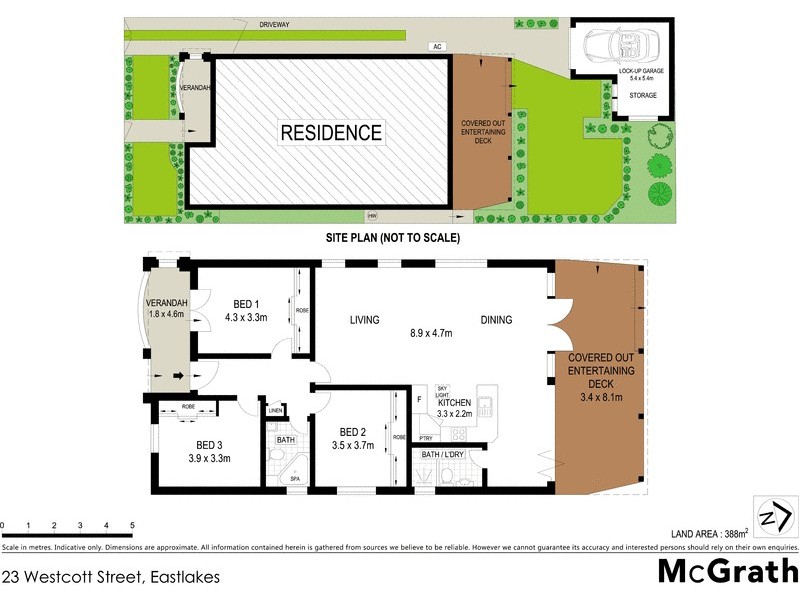 23 Westcott Street, Eastlakes NSW 2018 Floorplan