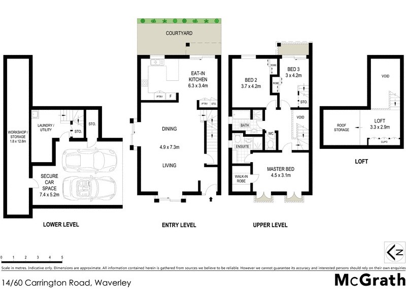 14/60 Carrington Road, Waverley NSW 2024 Floorplan
