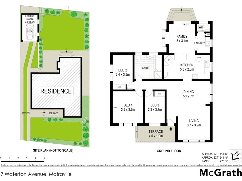 7 Waterton Avenue, Matraville NSW 2036 Floorplan