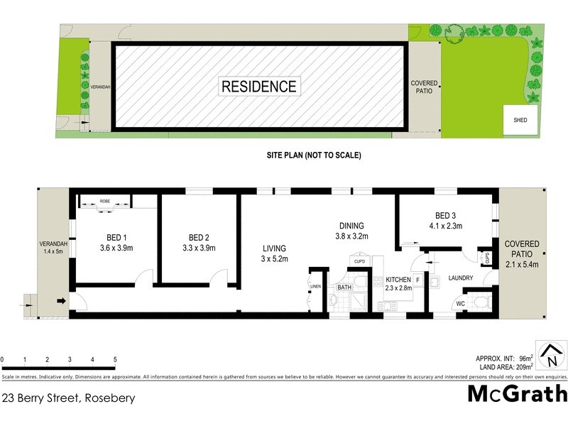 23 Berry Street, Rosebery NSW 2018 Floorplan
