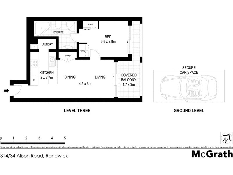 314/34 Alison Road, Randwick NSW 2031 Floorplan