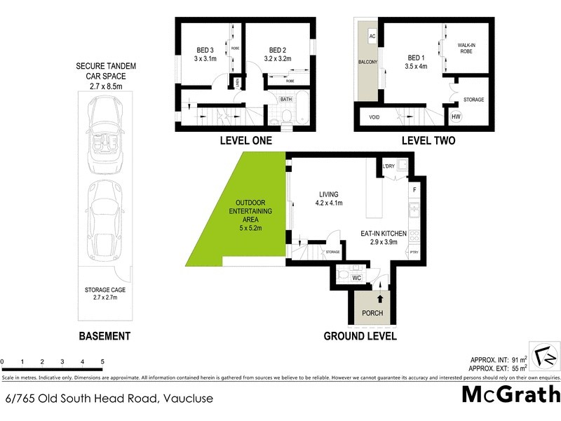 6/765 Old South Head Road, Vaucluse NSW 2030 Floorplan