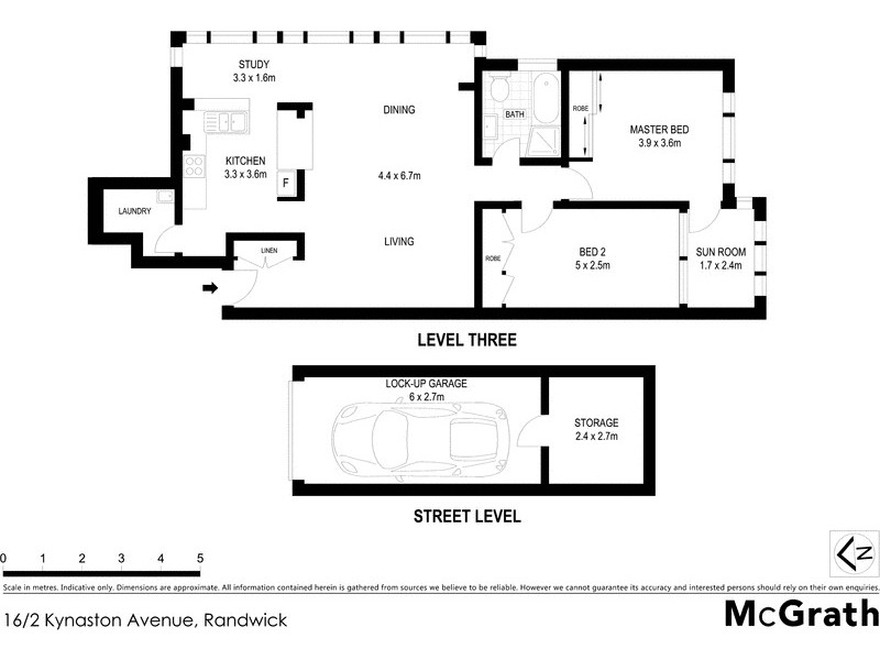 16/2 Kynaston Avenue, Randwick NSW 2031 Floorplan