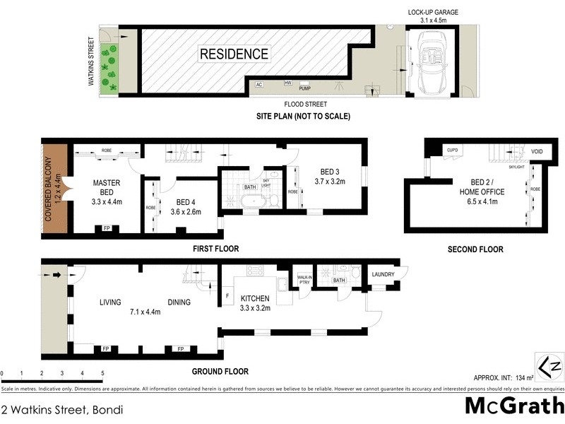 2 Watkins Street, Bondi NSW 2026 Floorplan