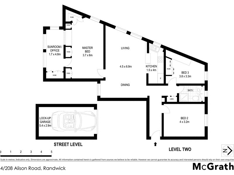 4/208 Alison Road, Randwick NSW 2031 Floorplan