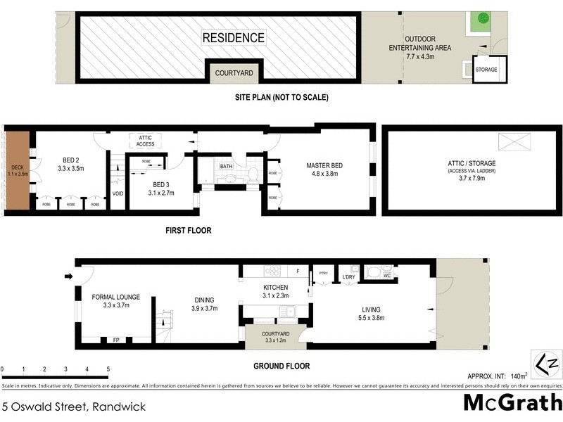 5 Oswald Street, Randwick NSW 2031 Floorplan