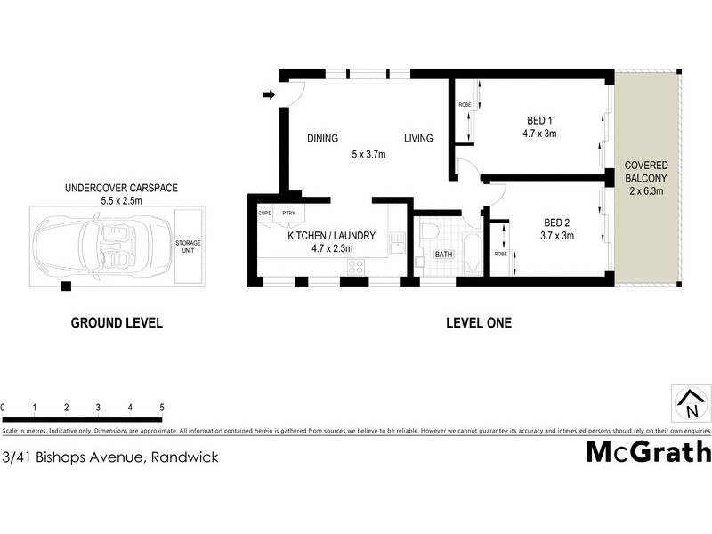 3/41  Bishops Avenue, Randwick NSW 2031 Floorplan