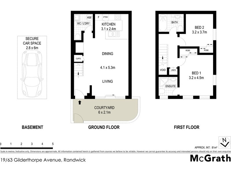 19/63 Gilderthorpe Avenue, Randwick NSW 2031 Floorplan