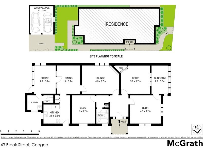 43 Brook Street, Coogee NSW 2034 Floorplan