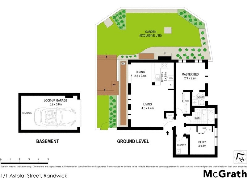 1/1 Astolat Street, Randwick NSW 2031 Floorplan