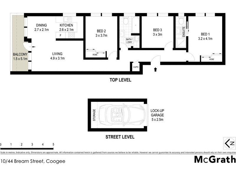 10/44 Bream Street, Coogee NSW 2034 Floorplan