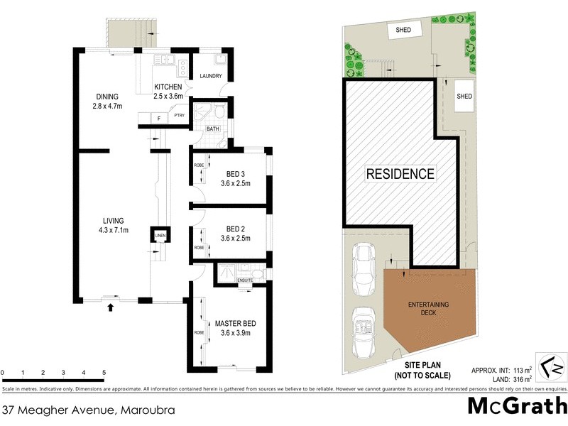 37 Meagher Avenue, Maroubra NSW 2035 Floorplan
