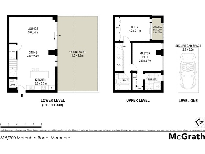 315/200 Maroubra Road, Maroubra NSW 2035 Floorplan