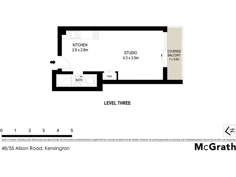 48/35 Alison Road, Kensington NSW 2033 Floorplan