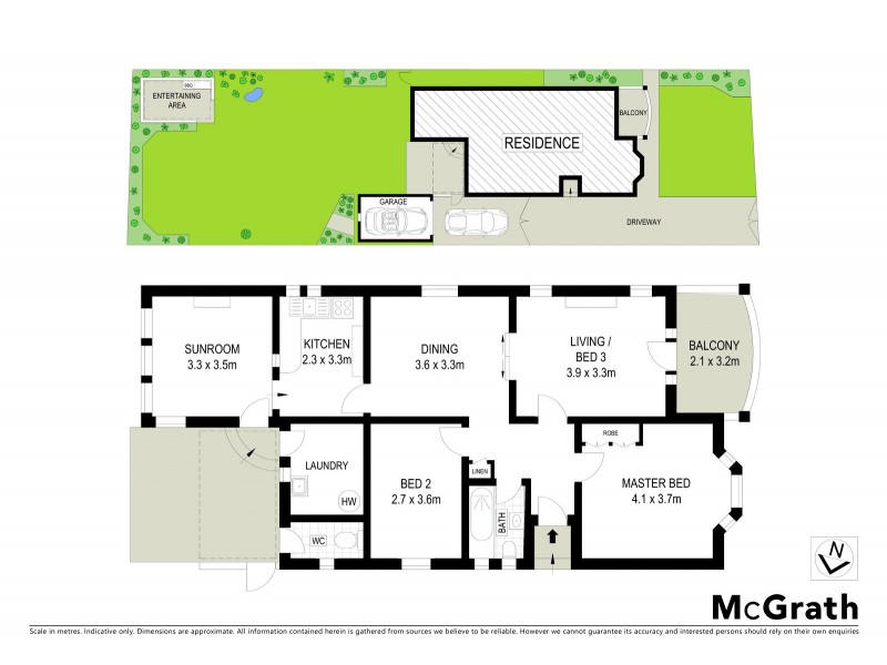 3 Daniel Street, Botany NSW 2019 Floorplan