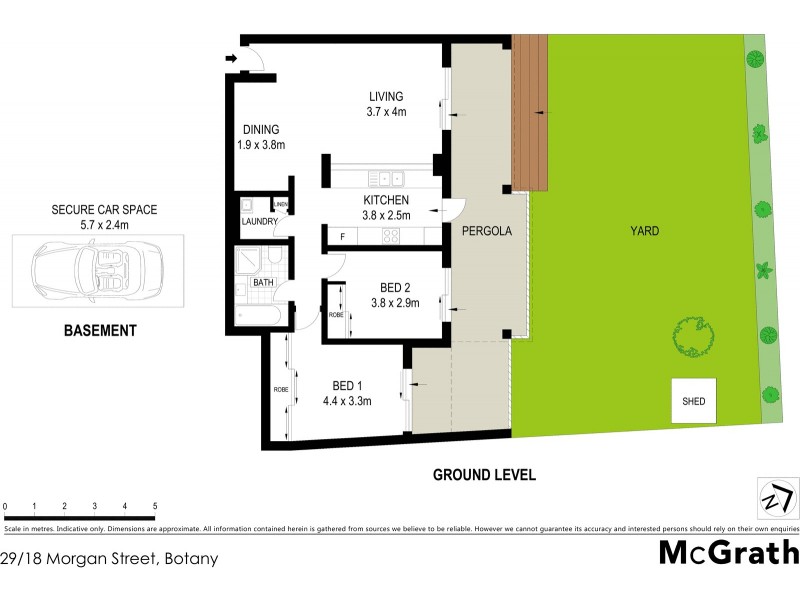 29/18 Morgan Street, Botany NSW 2019 Floorplan