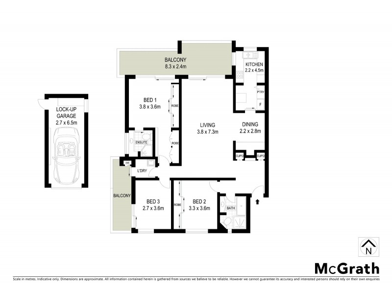 2/17 Onslow Street, Rose Bay NSW 2029 Floorplan