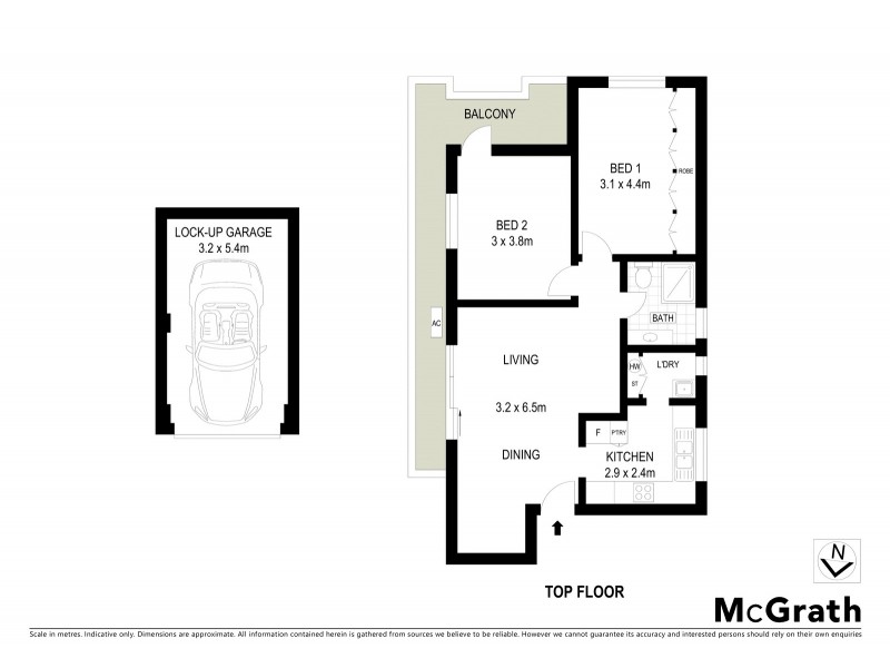 5/4 Coogee Bay Road, Randwick NSW 2031 Floorplan