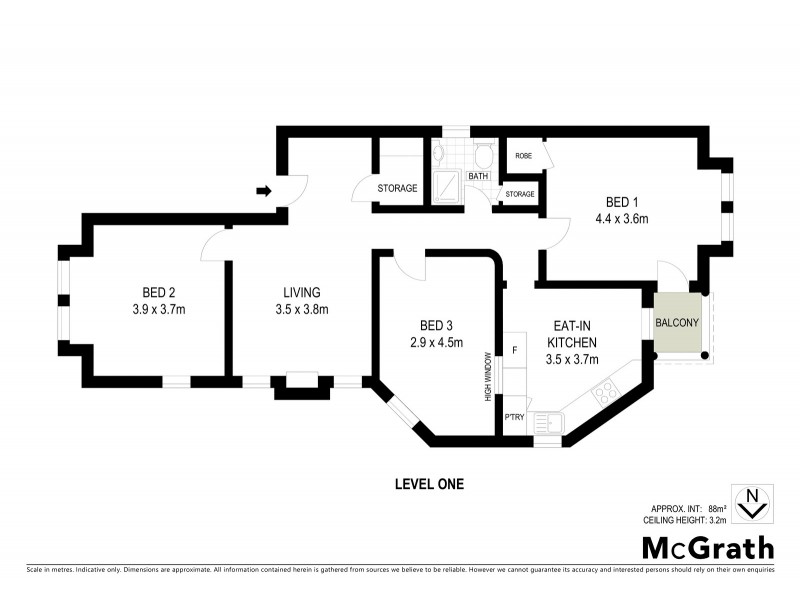 5/286 Arden Street, Coogee NSW 2034 Floorplan