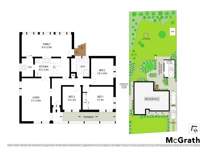 32 Dampier Street, Chifley NSW 2036 Floorplan