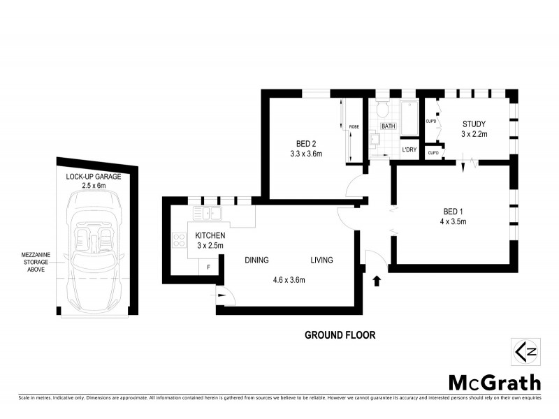 2/378 Bronte Road, Bronte NSW 2024 Floorplan