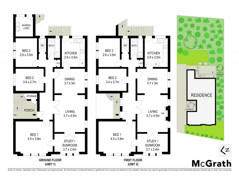 21 Brown Street, Bronte NSW 2024 Floorplan