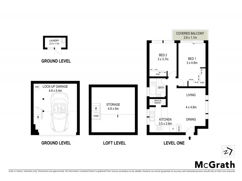 1/73 Arden Street, Coogee NSW 2034 Floorplan