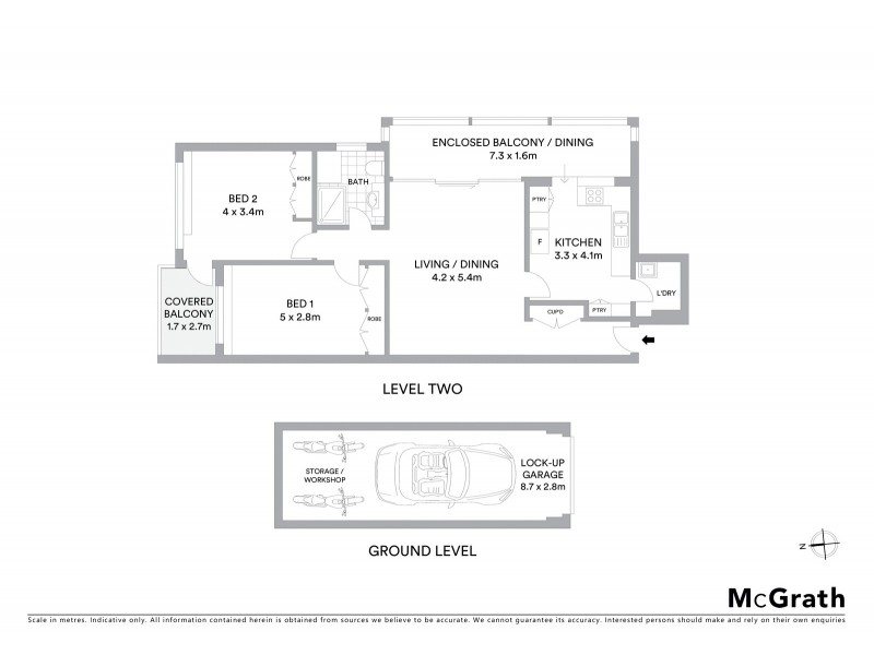 5/2 Kynaston Avenue, Randwick NSW 2031 Floorplan