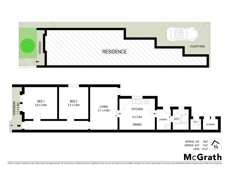 80 Rawson Avenue, Queens Park NSW 2022 Floorplan