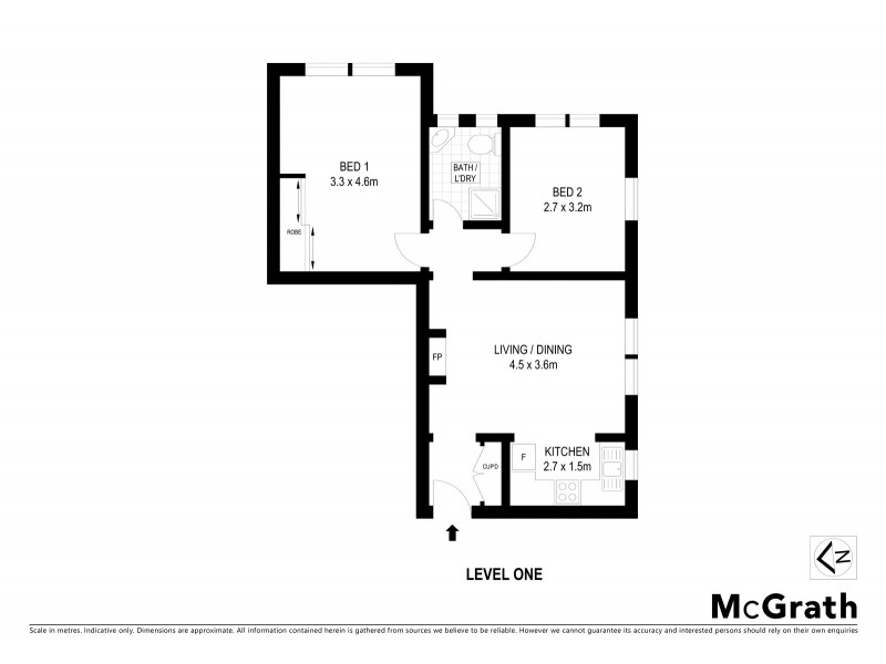 12A/25 Prince Street, Randwick NSW 2031 Floorplan